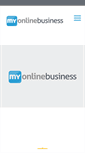 Mobile Screenshot of myonlinebusiness.com