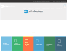 Tablet Screenshot of myonlinebusiness.com